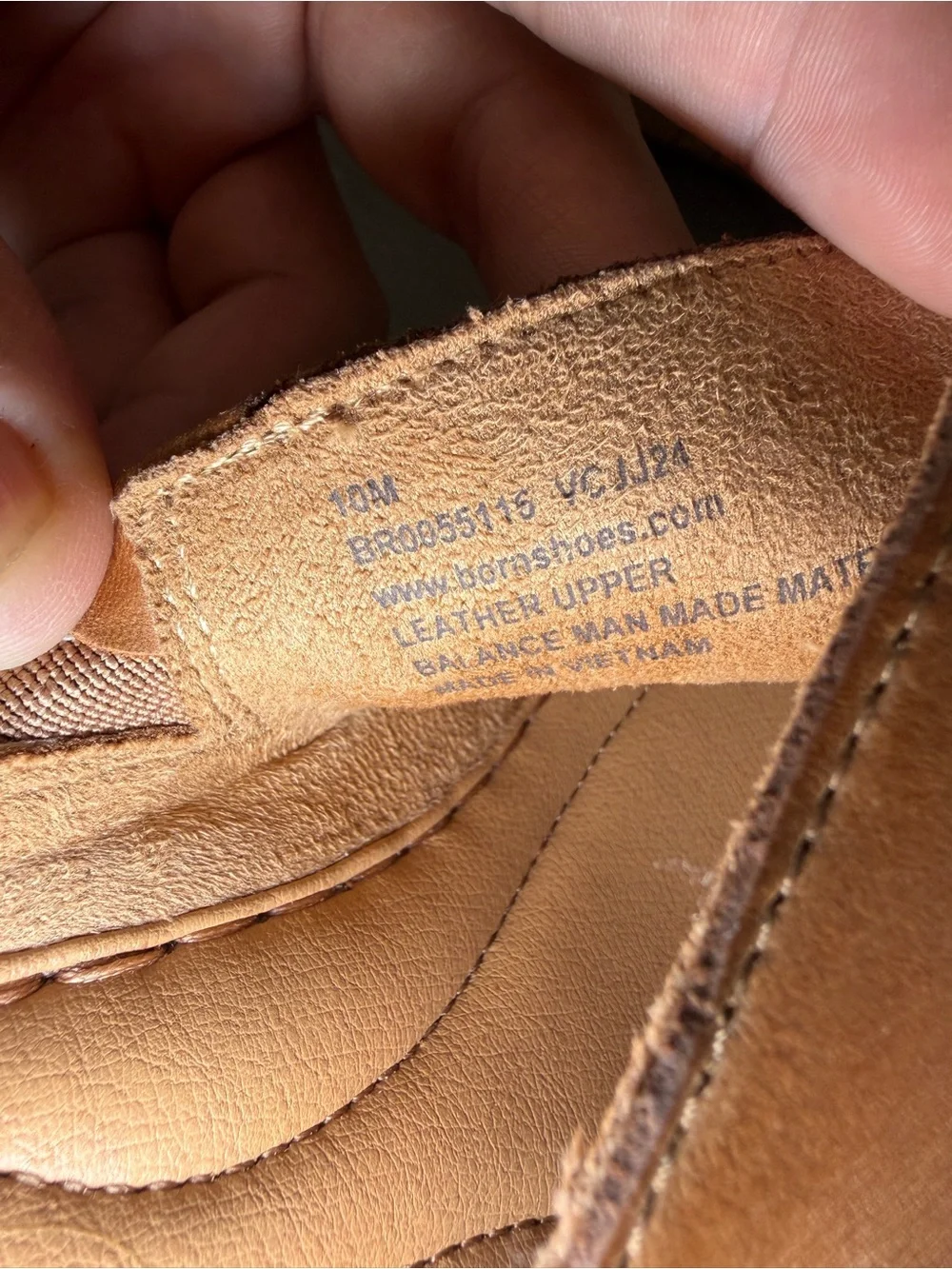Born Womens Sz 10M Arie Natural Full Grain Leather Platform Wedge Sandals Shoes